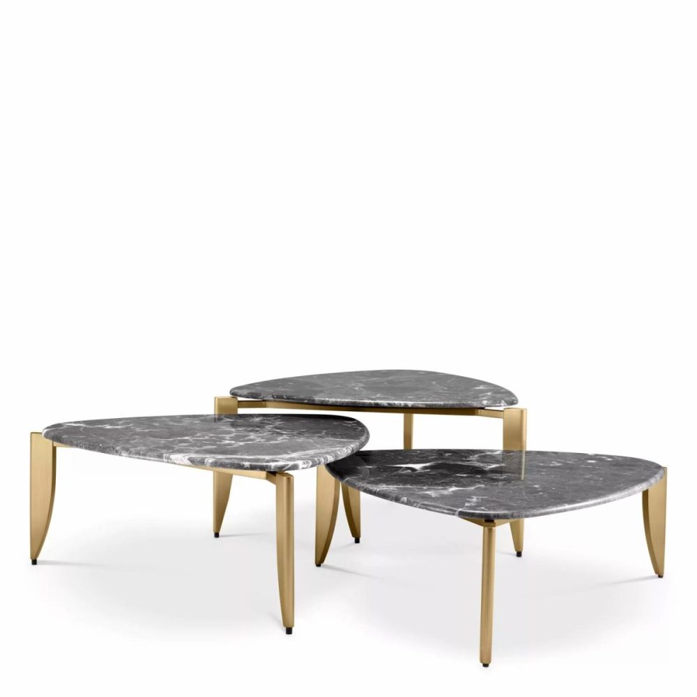 Regioni Coffee Table – Set Of 3 Coffee Tables