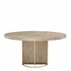 Remington Round Washed Oak Dining Table Dining Tables