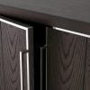 Renzo Mocha Oak Dresser Buffets / Media Consoles