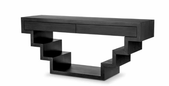 Rialto Charcoal Grey Console Console Tables