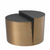 Riviera Brushed Brass Side Table Furniture