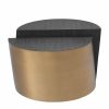 Riviera Brushed Brass Side Table Furniture