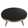 Rocco Brushed Brass Coffee Table Coffee Tables