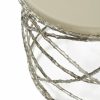 Rosebush Small Side Table – Customise Lacquer, Silver Furniture