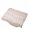 Sartoria Travertine Side Table Furniture