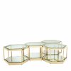 Sax Gold Coffee Tables – Set Of 4 Coffee Tables