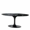 Solo Oval Black Dining Table Dining Tables