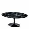 Solo Oval Black Dining Table Dining Tables