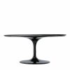 Solo Oval Black Dining Table Dining Tables