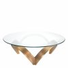 Soquel Vintage Brass Coffee Table Coffee Tables