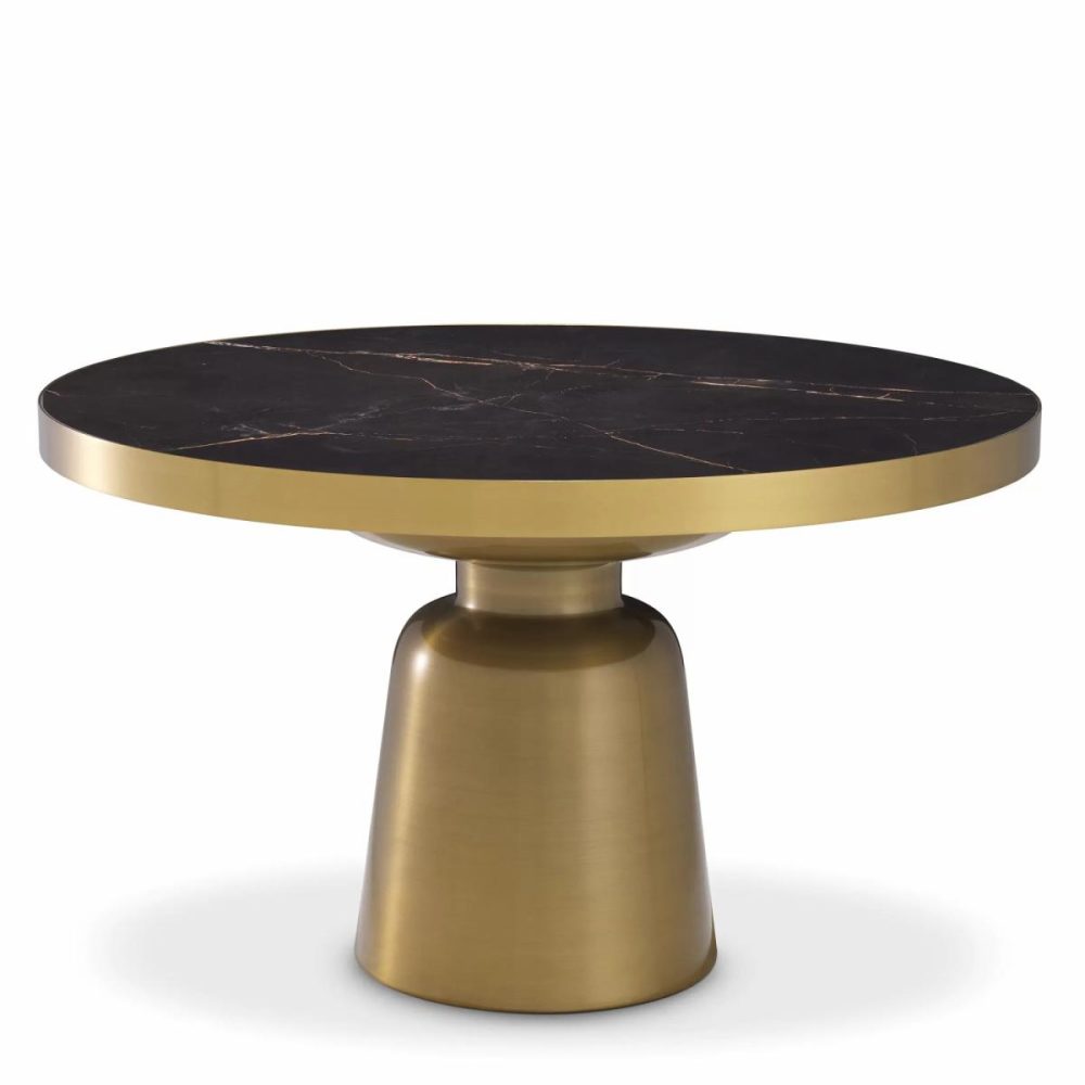 Soren Brushed Brass Coffee Table Coffee Tables