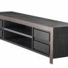 Talbot Charcoal Grey Tv Cabinet Buffets / Media Consoles