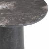 Terry Grey Marble Side Table Furniture