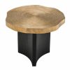 Thousand Oaks Brass & Black Side Table Furniture