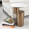 Tosca Brushed Copper Side Table Furniture