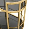 Townhouse Gold Trolley Bar Carts