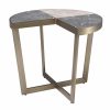 Turino Grey Marble Side Table Furniture