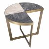 Turino Grey Marble Side Table Furniture