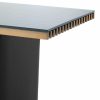 Vauclair Brushed Brass & Black Desk Furniture