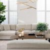 Vista Grande Clarck Sand Ottoman Furniture