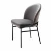 Willis Savona Grey Velvet Dining Chair – Set Of 2 Furniture