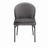 Willis Savona Grey Velvet Dining Chair – Set Of 2 Furniture