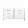 Winchester White Lacquer Chest Casegoods