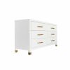 Winchester White Lacquer Chest Casegoods