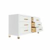 Winchester White Lacquer Chest Casegoods