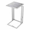 Marcus Polished Stainless Steel Side Table Furniture