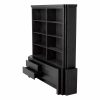 Metropolitan Charcoal Grey Large Cabinet Casegoods