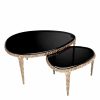 Livana Vintage Brass Side Table – Set Of 2 Furniture